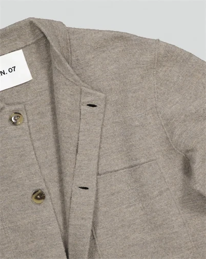 NN. 07 - Jonas 6398 Overshirt - Khaki Beige